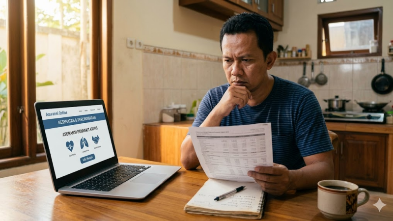 Asuransi penyakit kritis online untuk perlindungan finansial keluarga