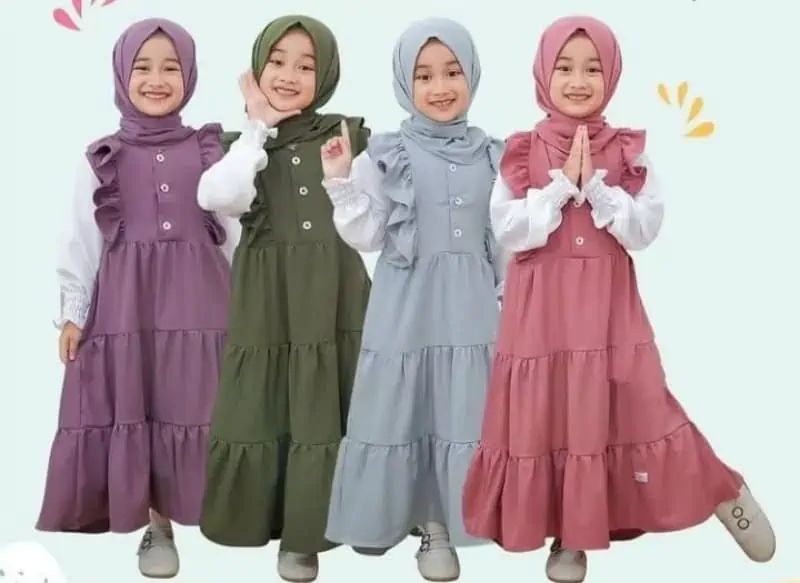 Jangan Asal Suka, Berikut Tips Memilih Baju Gamis Anak