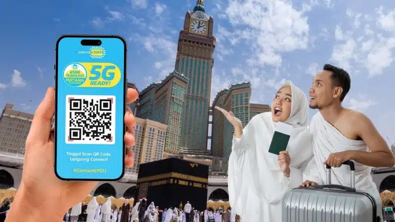 Keunggulan eSIM Haji JavaMifi