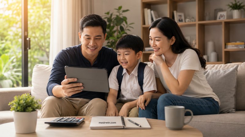 Pentingnya asuransi penyakit kritis keluarga untuk menjaga stabilitas finansial dan masa depan pendidikan anak.